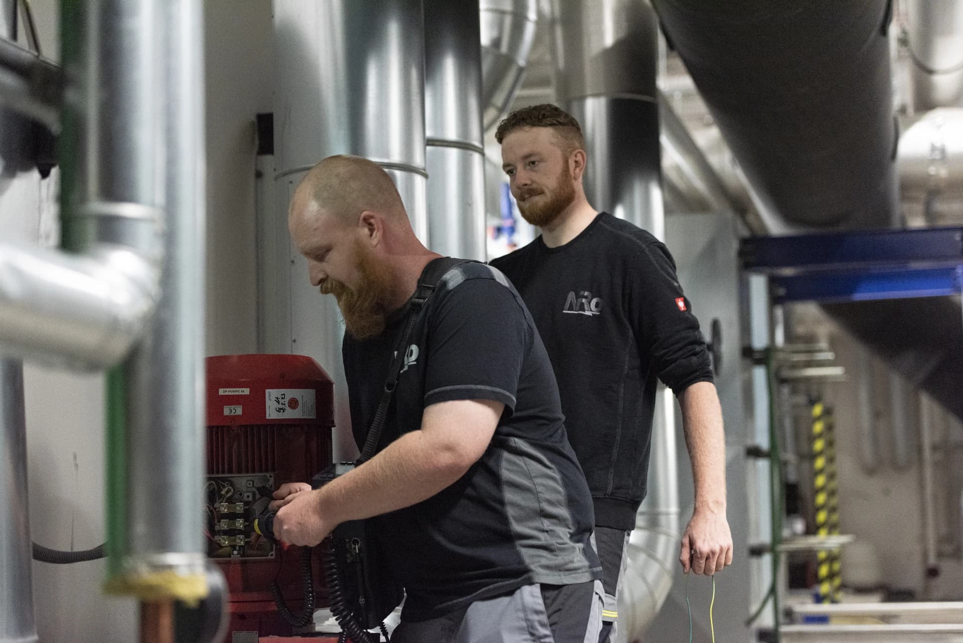 NiRo Team bei der Arbeit
